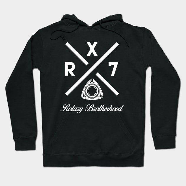 Rotary hoodie top